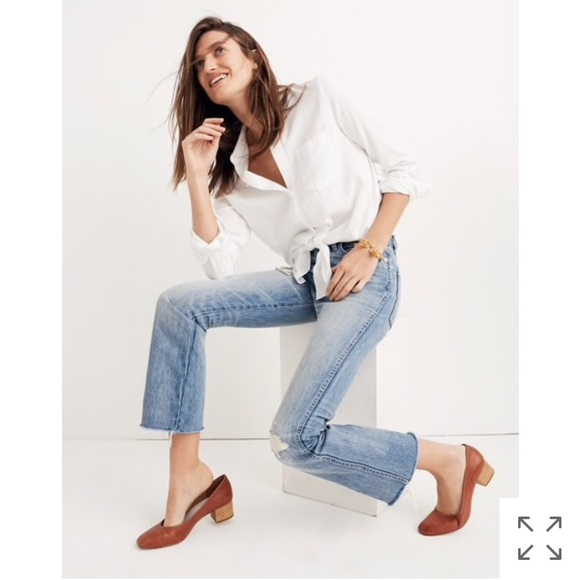 Madewell Denim - Madewell • Rigid Demi Crop Boot Cut